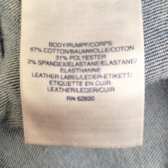 Lands' End Jeans Women's Size 10 Blue Mid Rise Bootcut Denim Stretch Faded - Picture 12 of 13